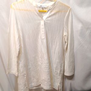 White blouse Fever brand size medium